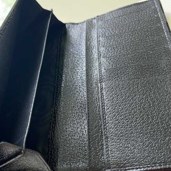 Gucci Continental Black Canvas Wallet - Picture 14 of 17